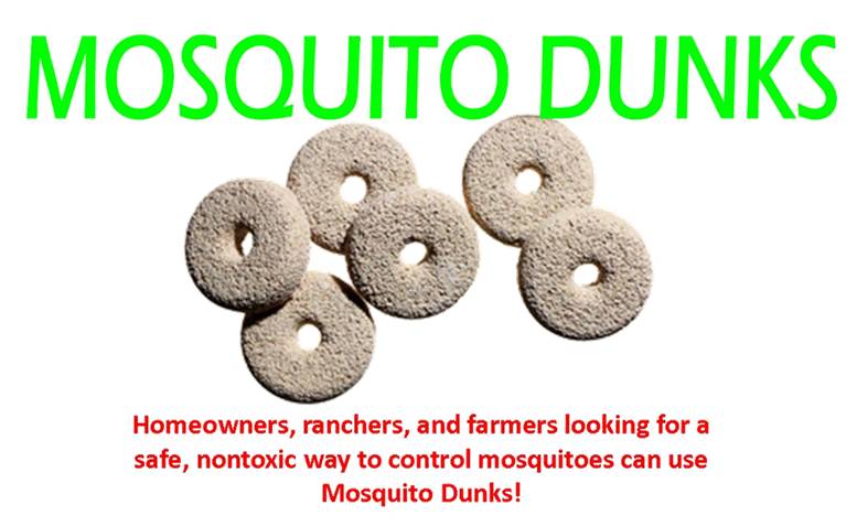 Mosquito Dunks!